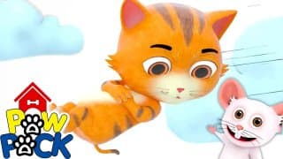 Up In The Air : Paw Pack | Funny Kids Shows | Comedy Cartoon Videos for Children